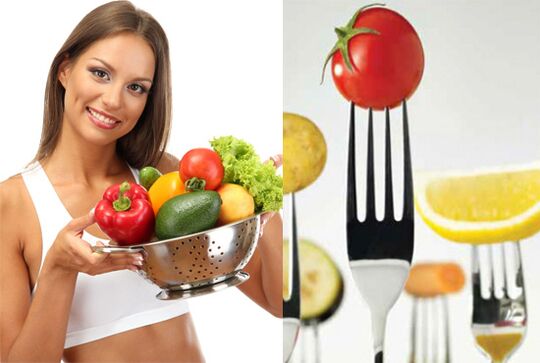 ผลไม้และผักสำหรับการลดน้ำหนัก